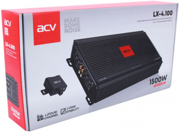 Усилитель автомобильный ACV VX-4.100