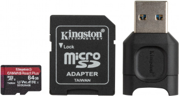 Флеш карта microSDXC 64GB Kingston  MLPMR2/64GB