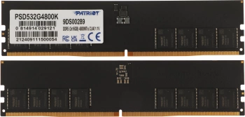 Память DDR5 2x16GB 4800MHz Patriot  PSD532G4800K