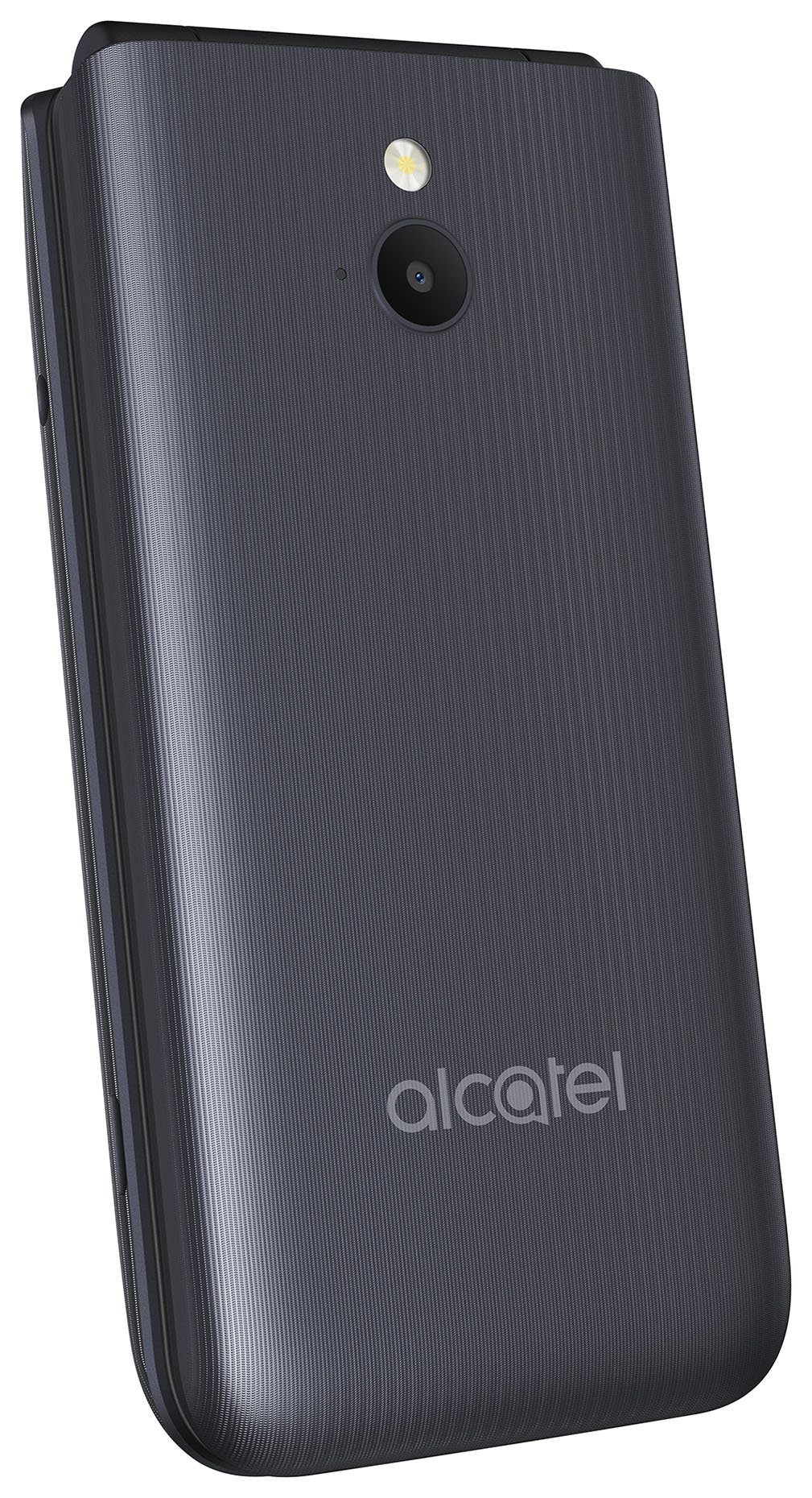 Мобильный телефон Alcatel 3082X 64Mb серебристый металлик раскладной 3G 4G  1Sim 2.4