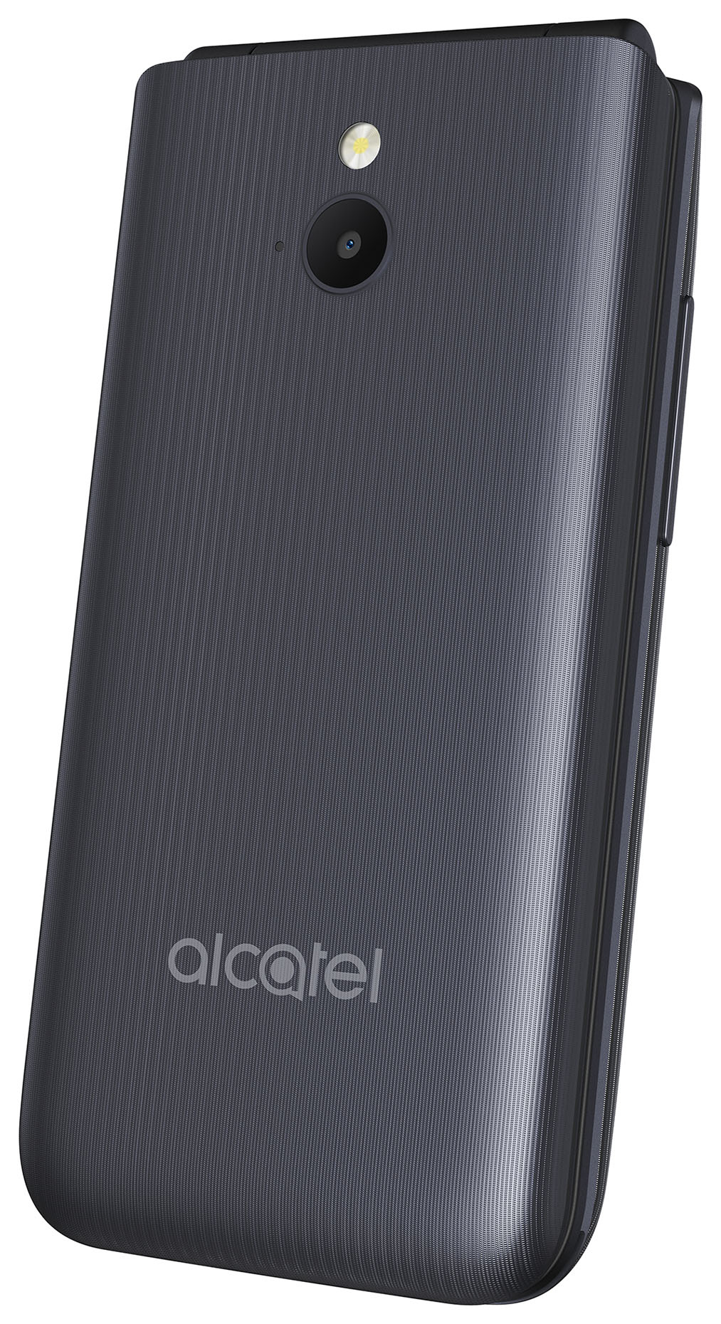 Мобильный телефон Alcatel 3082X 64Mb серебристый металлик раскладной 3G 4G  1Sim 2.4