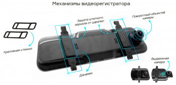 Видеорегистратор TrendVision MR-810 GT