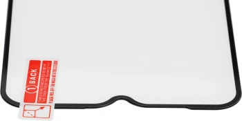 Защитное стекло для экрана BoraSCO черный для Vivo Y53S 2.5D антиблик. 1шт. (40724)