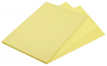 Бумага Silwerhof A4/80г/м2/100л./желтый пастель общего назначения(офисная)