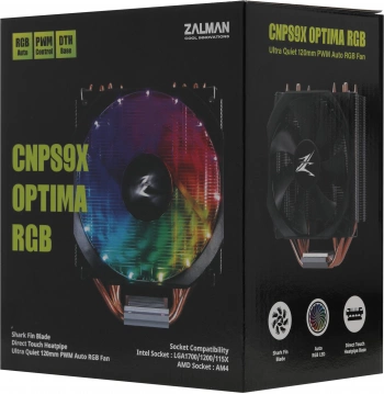 Устройство охлаждения(кулер) Zalman CNPS9X Optima RGB