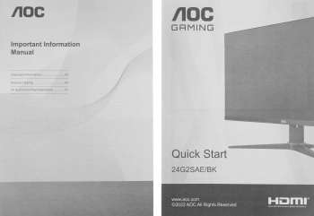 Монитор AOC 23.8