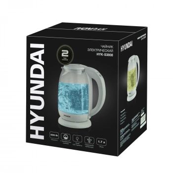 Чайник электрический Hyundai HYK-S3808