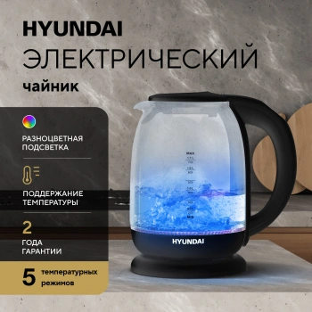 Чайник электрический Hyundai HYK-S3809