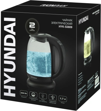 Чайник электрический Hyundai HYK-S3809