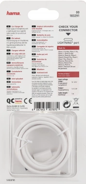 Автомобильное зар./устр. Hama  H-183291