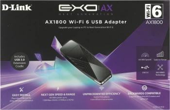 Сетевой адаптер Wi-Fi D-Link DWA-X1850