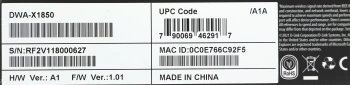 Сетевой адаптер Wi-Fi D-Link DWA-X1850