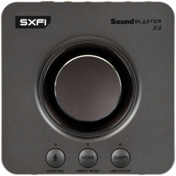 Звуковая карта Creative USB Sound Blaster X4