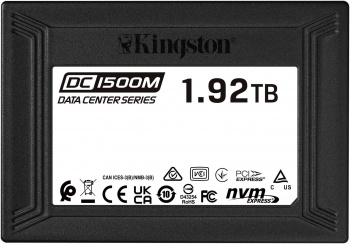 Накопитель SSD Kingston PCIe 3.0 x4 1.92TB SEDC1500M/1920G