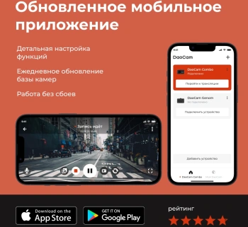 Видеорегистратор с радар-детектором Daocam  Combo 2CH