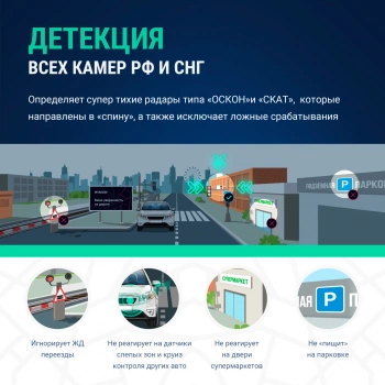 Видеорегистратор с радар-детектором Roadgid  X9 Gibrid GT 2CH