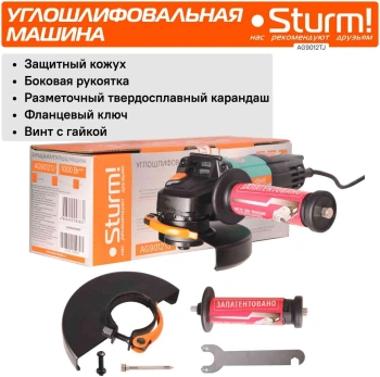 Углошлифовальная машина Sturm! AG9012TJ