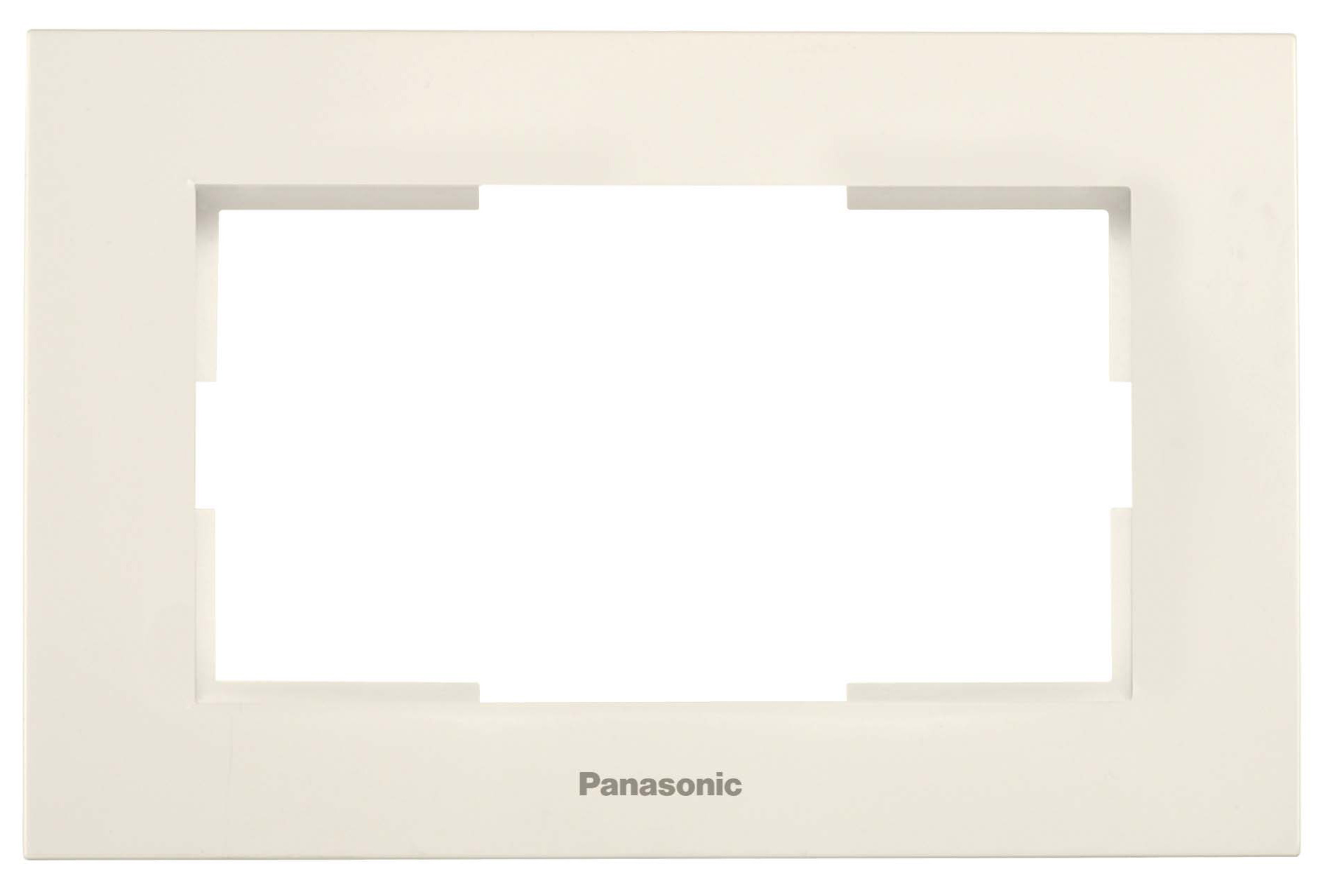 Рамка Panasonic Karre Plus WKTF08092BG-RU 2x горизонтальный монтаж пластик бежевый (упак.:1шт)