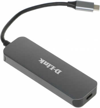 Разветвитель USB-C D-Link DUB-2340