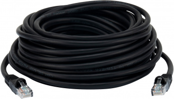 Патч-корд Buro UTP 4 пары cat.5E CCA molded 10м черный RJ-45 (m)-RJ-45 (m)