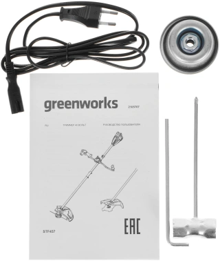 Триммер электрический Greenworks GD40BCB