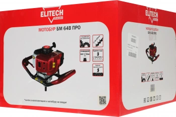 Мотобур Elitech БМ 64В Промо