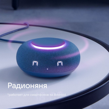 Умная колонка VK Капсула Мини Маруся синий морской 5W 1.0 BT 10м (MRC02BL)