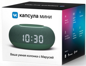 Умная колонка VK Капсула Мини Маруся зел.хвойный 5W 1.0 BT 10м (MRC02SG)