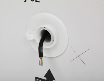 Кабель сетевой Ningbo UTP 4 пары cat.5E solid 0.5мм CCA molded 305м черный outdoor