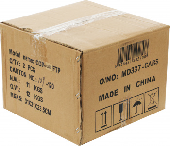 Кабель сетевой Ningbo 1Гбит/с FTP 4 пары cat.5E solid 0.5мм Cu molded 305м серый