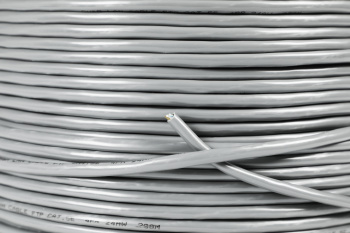 Кабель сетевой Ningbo 1Гбит/с FTP 4 пары cat.5E solid 0.5мм Cu molded 305м серый