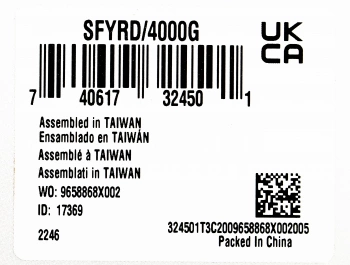 Накопитель SSD Kingston PCIe 4.0 x4 4000GB SFYRD/4000G