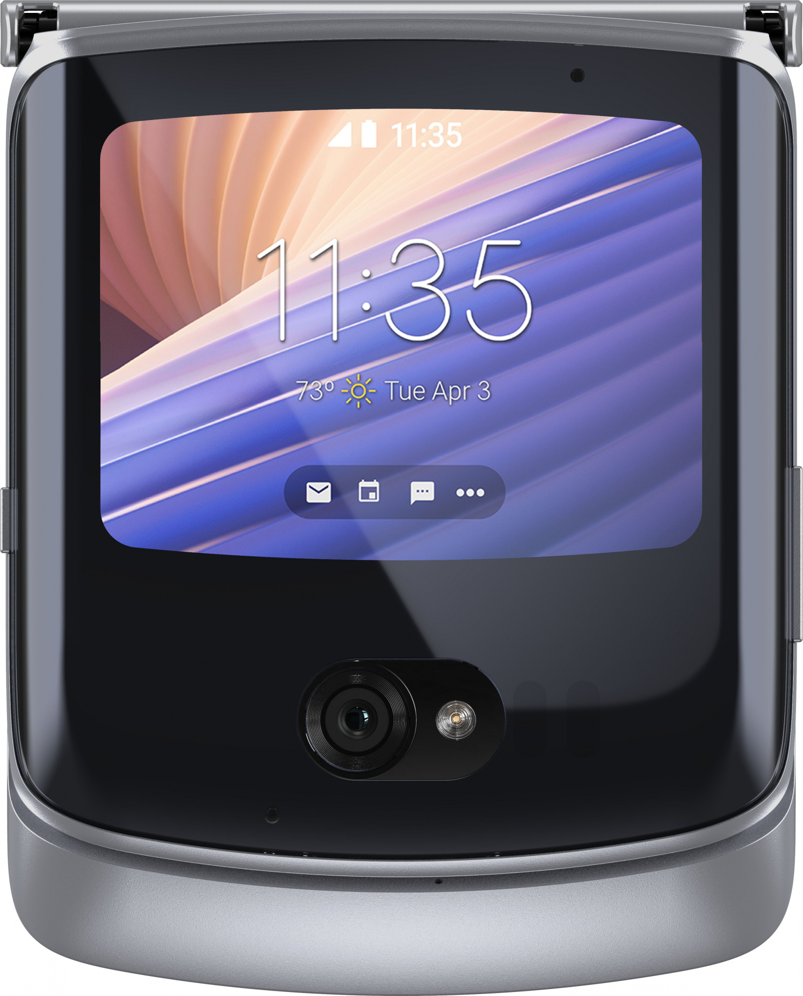 Смартфон Motorola XT2071-4 Razr 5G 256Gb 8Gb серебристый раскладной 3G 4G  2Sim 6.2