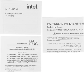 Платформа Intel NUC Original RNUC12WSKI70002