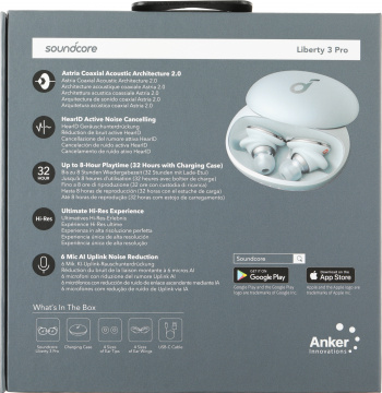 Гарнитура внутриканальные Anker Soundcore Liberty 3 Pro