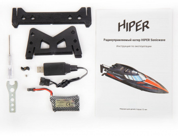 Лодка радиоуправляемая Hiper Sonicwave HBT-0030