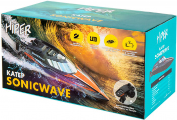 Лодка радиоуправляемая Hiper Sonicwave HBT-0030
