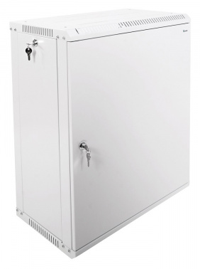 Шкаф коммутационный ЦМО ШРН-Эконом (ШРН-Э-15.350.1) настенный 15U 600x350мм пер.дв.металл 85кг серый 300мм 18.09кг 180град. 742мм сталь