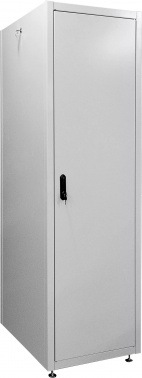 Шкаф коммутационный ЦМО (ШТК-Э-42.6.6-33АА) напольный 42U 600x600мм пер.дв.металл металл 2 бок.пан. направл.под закл.гайки 710кг серый 515мм 77кг 180град. 1987мм IP20 сталь