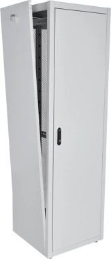 Шкаф коммутационный ЦМО (ШТК-Э-42.6.8-33АА) напольный 42U 600x800мм пер.дв.металл металл 2 бок.пан. направл.под закл.гайки 710кг серый 715мм 87кг 180град. 1987мм IP20 сталь