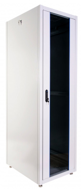 Шкаф коммутационный ЦМО (ШТК-Э-42.6.8-44АА) напольный 42U 600x800мм пер.дв.перфор. задн.дв.перфор. 2 бок.пан. направл.под закл.гайки 710кг серый 715мм 87кг 180град. 1987мм IP20 сталь