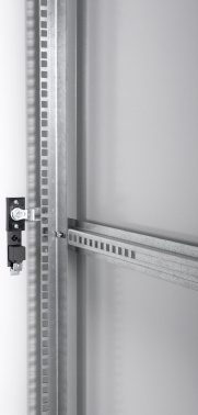 Шкаф серверный ЦМО (ШТК-Э-42.6.10-44АА) напольный 42U 600x1000мм пер.дв.перфор. задн.дв.перфор. 2 бок.пан. направл.под закл.гайки 710кг серый 915мм 95кг 180град. 1987мм IP20 сталь