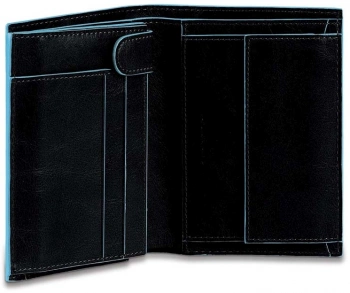 Кошелек мужской Piquadro Blue Square PU1740B2R/N черный натур.кожа