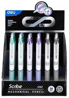 Карандаш мех. Deli  EU747