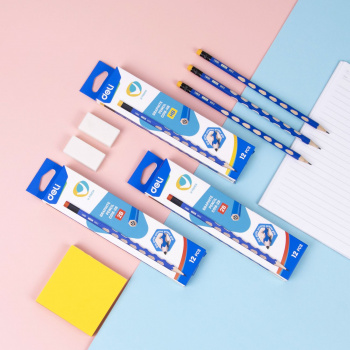 Карандаш ч/г Deli  EC016-HB