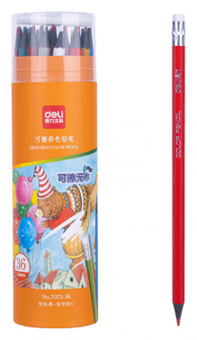 Карандаш цв. Deli  7073-36