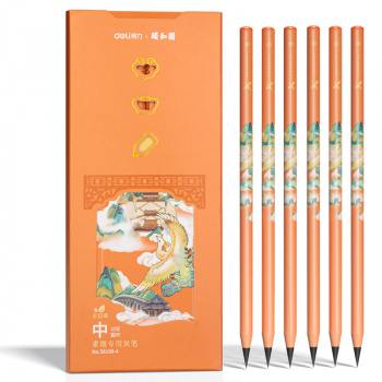 Карандаш ч/г Deli  58199-4