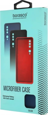 Чехол (клип-кейс) BoraSCO для Samsung Galaxy A03 Core Microfiber Case