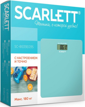 Весы напольные электронные Scarlett SC-BS33E035