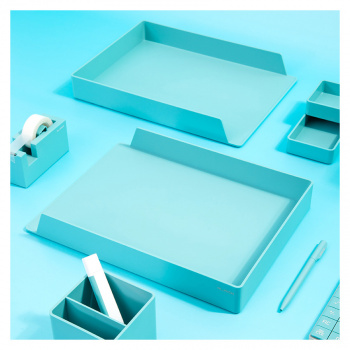 Лоток горизонтальный Deli NS021blue